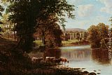 Abbey Paintings - Bolton Abbey by William Mellor